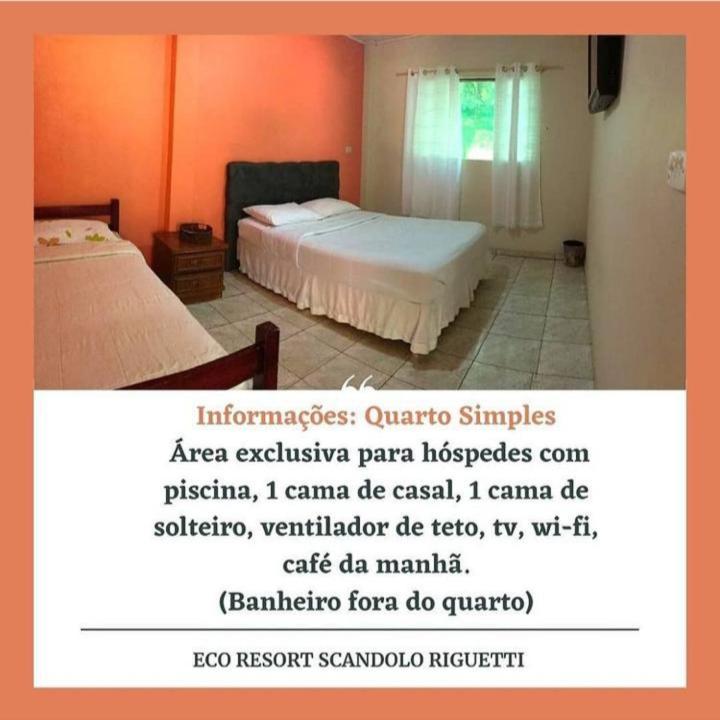 Pousada Scandolo Riguetti Cambara  ภายนอก รูปภาพ